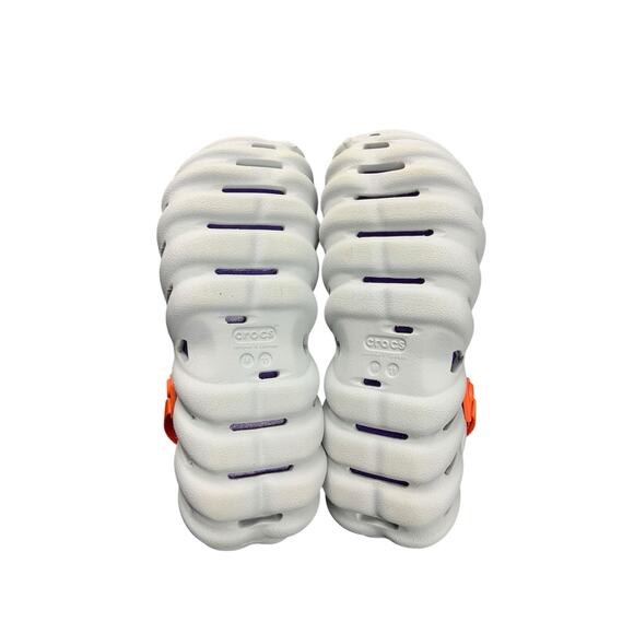 Crocs Pollex Clog by Salehe Bembury Sasquatch Gray Orange Men’s 11 Comfort main image 6
